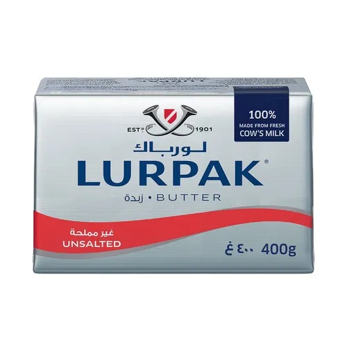 BUTTER UNSALTED LURPAK ( 400 GM )