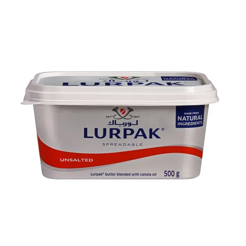 BUTTER UNSALTED SPREADABLE LURPAK ( 500 gm )