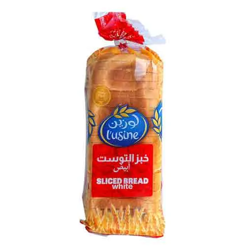 BREAD WHITE SLICED LUSINE ( 600 GM )