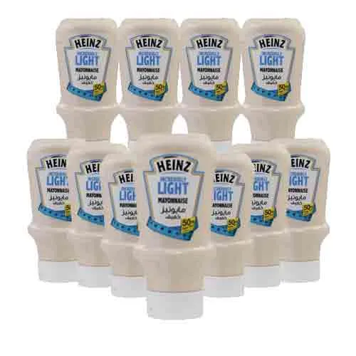 MAYONNAISE LIGHT HEINZ ( 12 X 400 ML )