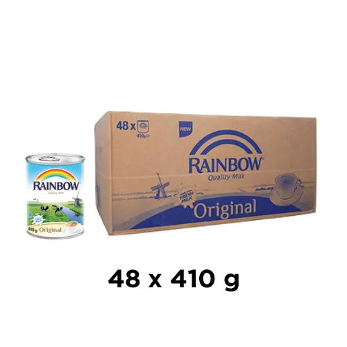 MILK EVAPORATED ORIGINAL RAINBOW ( 48 X 410 GM )