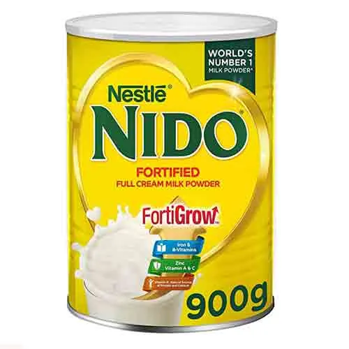MILK POWDER FORTIFIED NIDO NESTLE ( 900 gm )