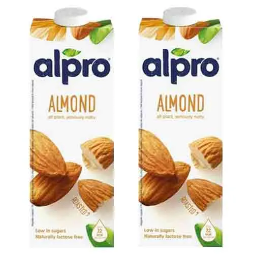 MILK ALMOND ROASTED DRINK ORIGINAL ALPRO ( 2 X 1 LTR )