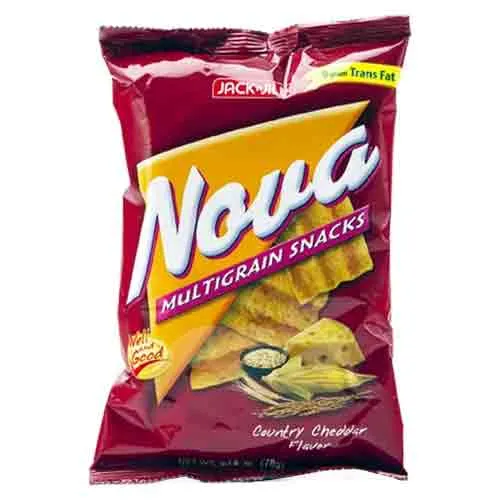 MULTIGRAIN CHIPS CHEDDAR NOVA JACK N JILL ( 78 gm )