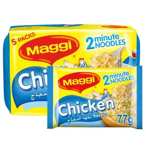 NOODLES CHICKEN MAGGI ( 5 X 77 gm )