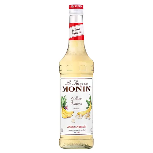 SYRUP YELLOW BANANA MONIN (700 ML)