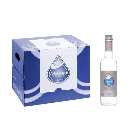 WATER STILL NATURAL MINERAL GLASS BOTTLE MONVISO ( 20 X 375ML )