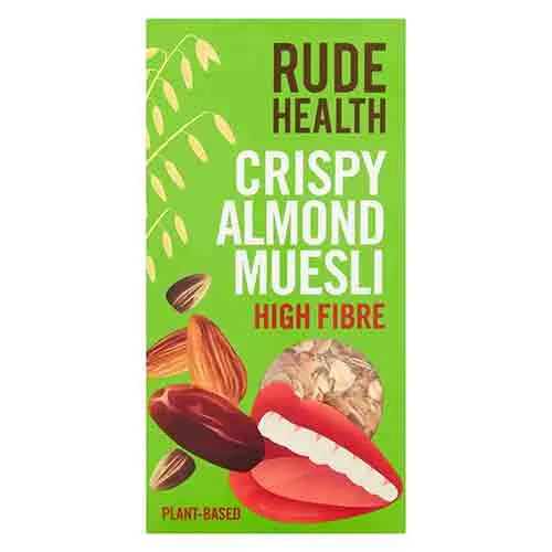 MUESLI ALMOND CRISPY RUDE HEALTH ( 400 GM )