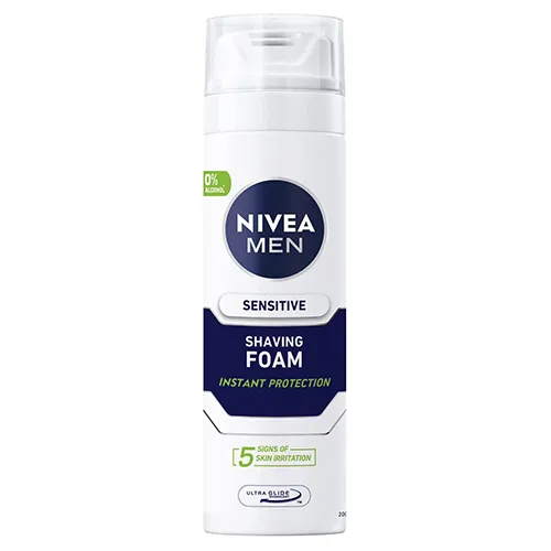 SHAVING FOAM SENSITIVE NIVEA ( 200 ML ) 