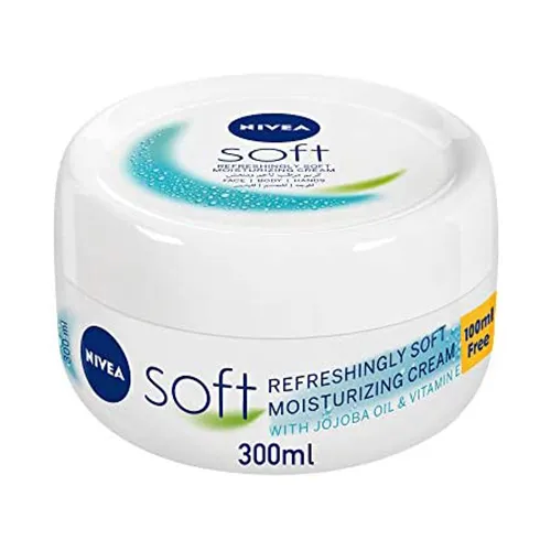 CREAM SOFT MOISTURIZING NIVEA ( 300 ml )