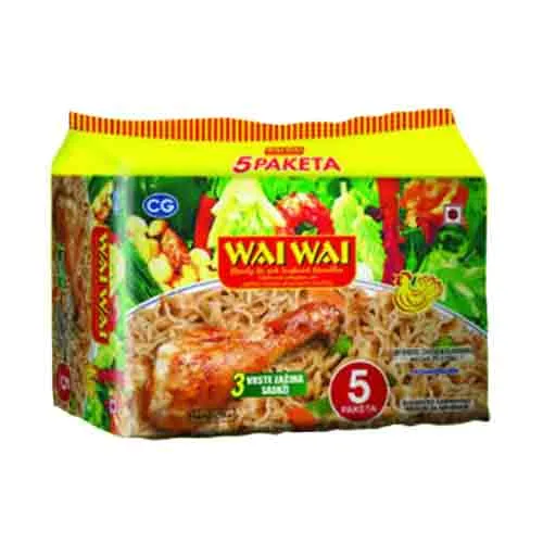NOODLES CHICKEN WAI WAI ( 5 X 75 GM )