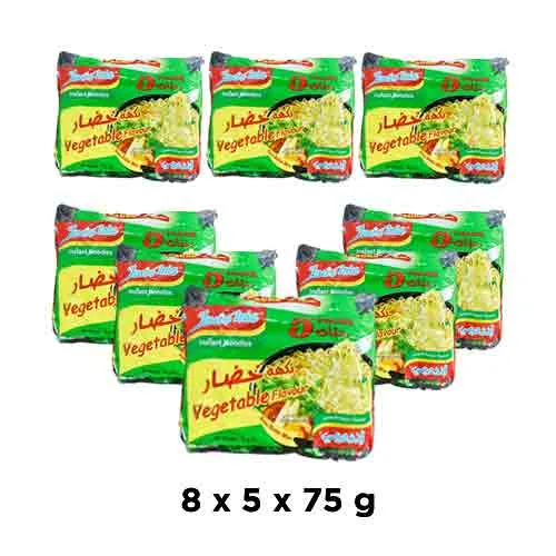 NOODLES INSTANT VEGETABLE FLAVOUR INDOMIE ( 8 X 5 X 75 gm )