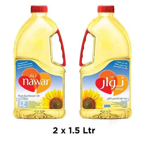 OIL SUNFLOWER NAWAR ( 2 X 1.5 LTR )