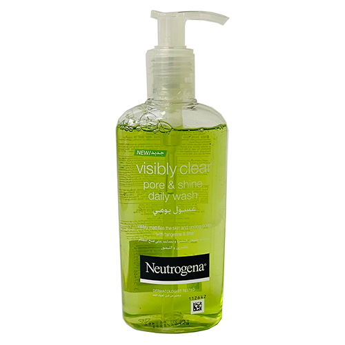  Neutrogena Visibly Clear Pore & Shine Daily Wash 200 ml
