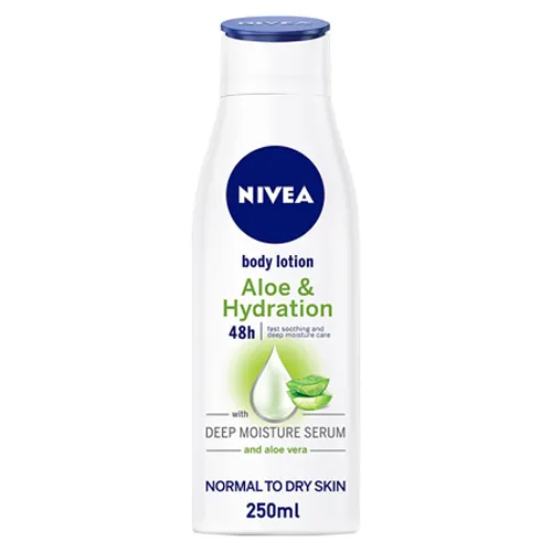 BODY LOTION ALOE & HYDRATION NIVEA ( 250 ml )