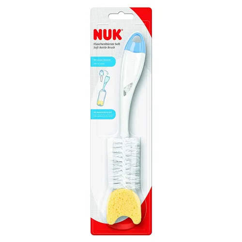 BABY BOTTLE BRUSH WITH SPONGE NUK ( PC )
