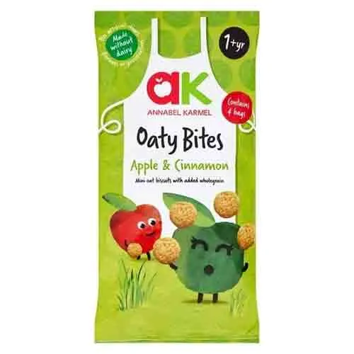 OATY BITES APPLE & CINNAMON ANNABEL KARMEL ( 4 X 20 GM )