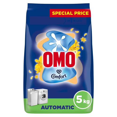 LAUNDRY DETERGENT POWDER AUTOMATIC TOUCH OF COMFORT OMO ( 5 KG )