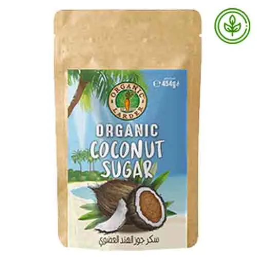 COCONUT SUGAR ORGANIC - ORGANIC LARDER 454 gm