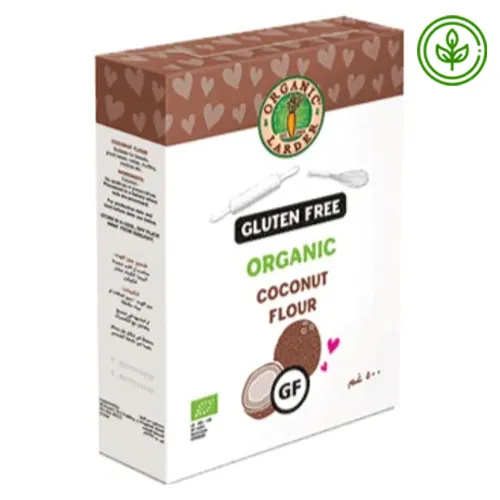 FLOUR COCONUT ORGANIC - ORGANIC LARDER ( 500 gm )