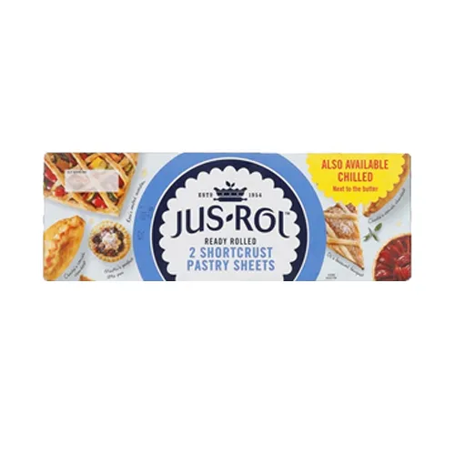 PASTRY SHEETS SHORT CRUST JUS ROL ( 640 gm )
