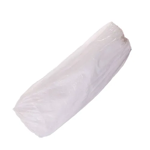 PE SLEEVES WHITE DISPOSABLE ( 100 PC )
