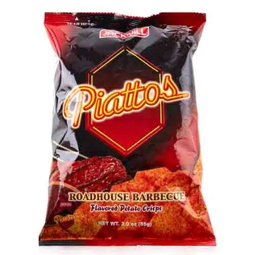 PIATTOS R/BBQ CHIPS JACK N JILL ( 85 gm )