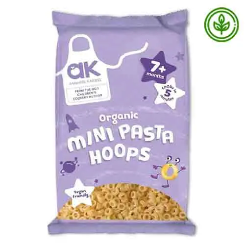 PASTA BABY HOOPS ORGANIC ANNABEL KARMEL ( 250 gm )