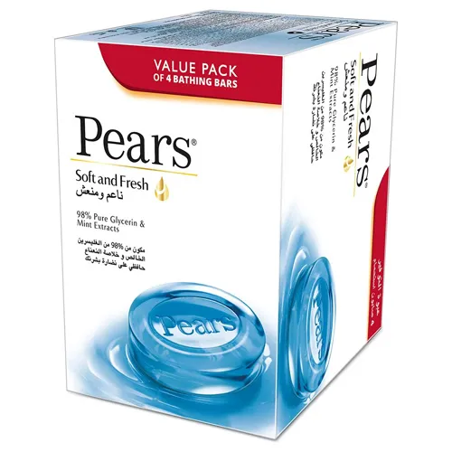 SOAP SOFT & FRESH PEARS ( 4 X 125 gm )