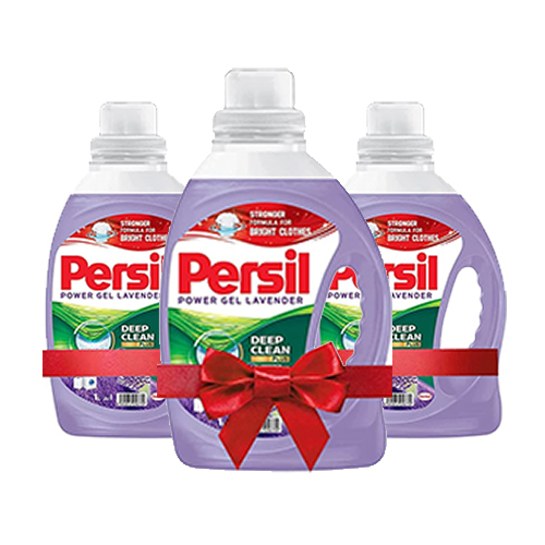 LAUNDRY LIQUID LAVENDER PERSIL ( 3 X 1 LTR )