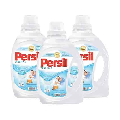 DETERGENT LAUNDRY SENSITIVE BABY LIQUID PERSIL ( 3 X 1 LTR )