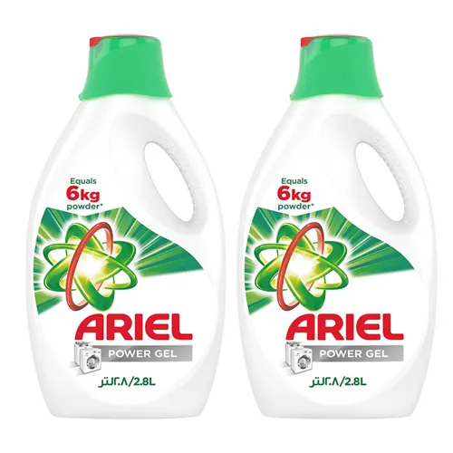 POWER GEL ORIGINAL SCENT ARIEL ( 2 X 2.8 LTR )