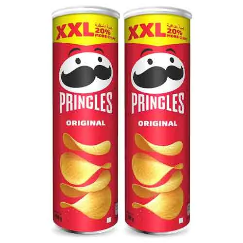 CHIPS ORIGINAL PRINGLES (2 X 165 gm)