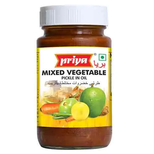 PICKLE MIXED VEGETABLE PRIYA ( 300 gm )