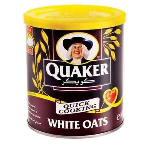 OATS WHITE TIN QUAKER ( 500 GM )