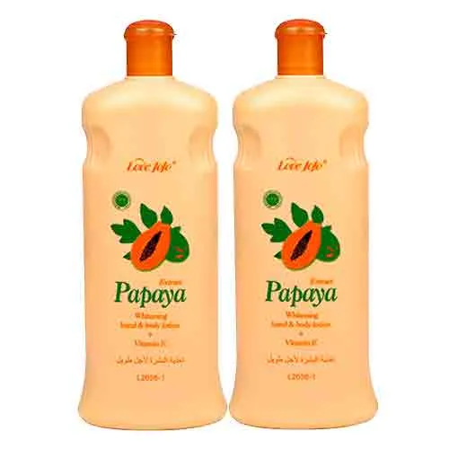 LOTION WHITENING WITH PAPAYA EXTRACT RDL ( 2 X 600 ML )