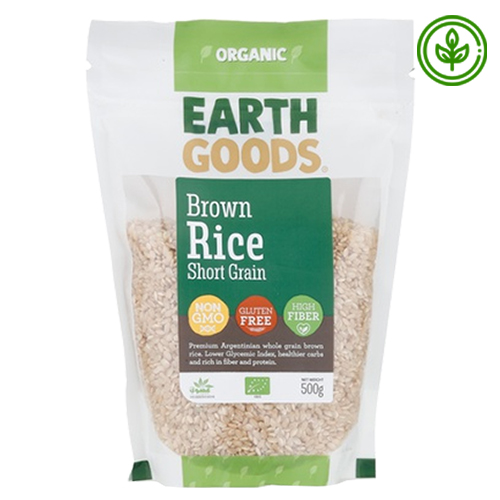  Earth Goods Organic Brown Rice 500 g