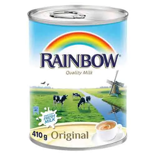 MILK EVAPORATED ORIGINAL RAINBOW ( 410 GM )