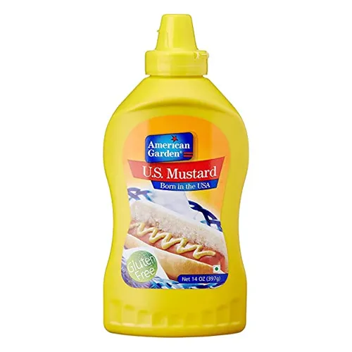 SAUCE MUSTARD AMERICAN GARDEN ( 397 GM )