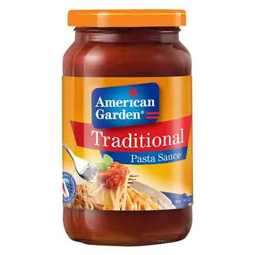 SAUCE PASTA TRADITIONAL AMERICAN GARDEN ( 14 oZ) 