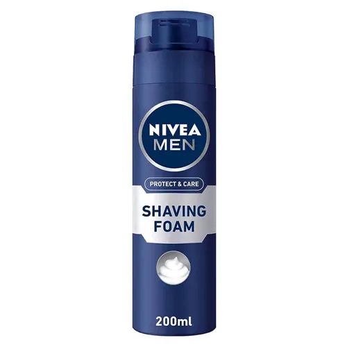SHAVING FOAM PROTECT & CARE NIVEA ( 200 ml ) 