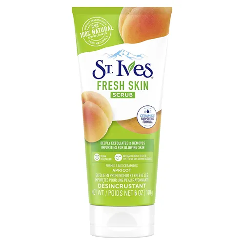 FACE SCRUB FRESH SKIN APRICOT ST.IVES (170 gm)