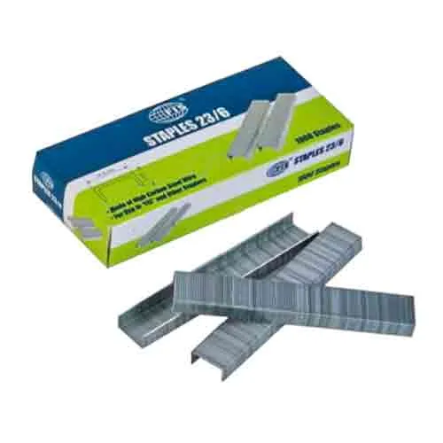 STAPLER PINS 23/6 12.85 X 6 MM FSSN23/6 FIS ( 1000 PC )