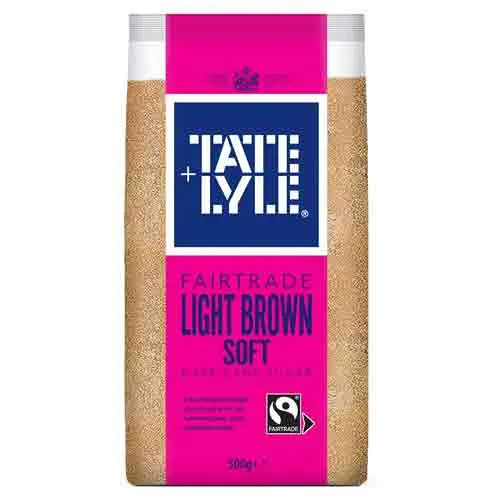 SUGAR BROWN LIGHT SOFT TATE LYLE ( 500 gm )
