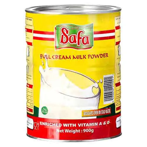 MILK POWDER INSTANT TIN SAFA ( 900 GM )