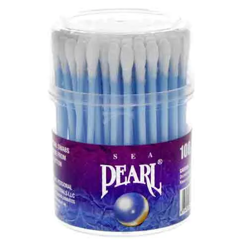 COTTON BUDS SEA PEARL ( 100 PCS )