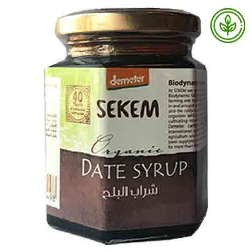 DATES SYRUP ORGANIC DEMETER SEKEM 250 GM
