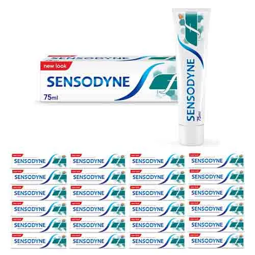 TOOTH PASTE FLUORIDE SENSODYNE ( 12 X 2 X 75 ml )