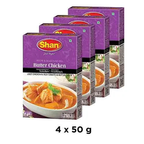 BUTTER CHICKEN MIX SHAN (4 X 50 gm)