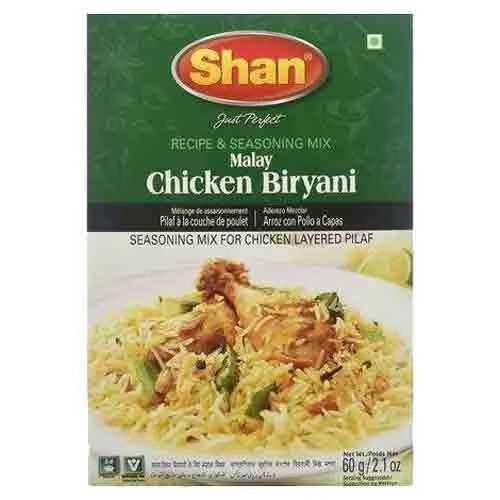 CHICKEN BIRIYANI MALAY MASALA SHAN ( 60 gm )
